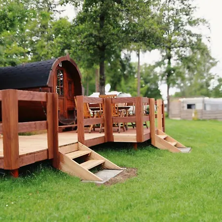 Luxury tent Koberbachtalsperre - Campingfass Mieten