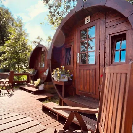 Luxury tent Koberbachtalsperre - Campingfass Mieten